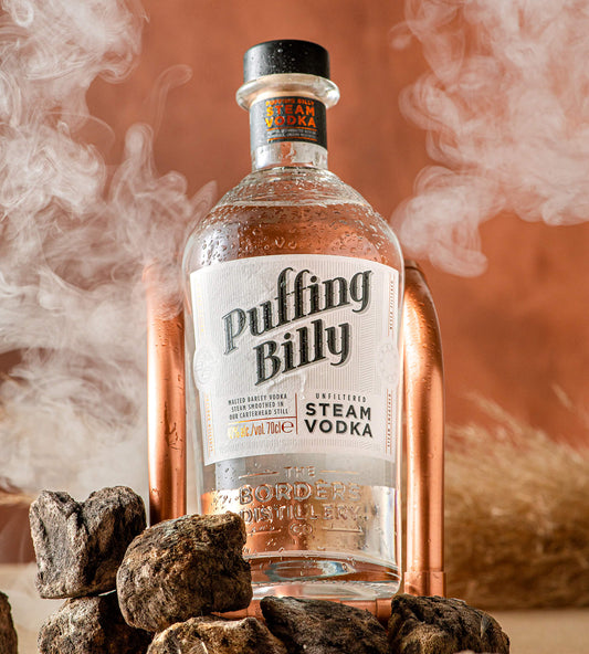 The Borders Distillery • Puffing Billy Steam Vodka