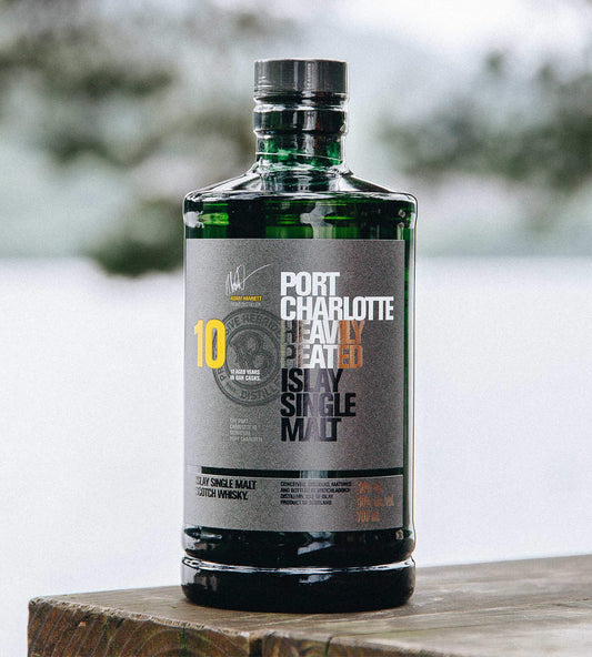 Bruichladdich Distillery • Port Charlotte 10 Year Old Single Malt Scotch Whisky