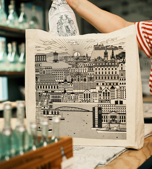 Leith Bond • Illustrated Tote Bag