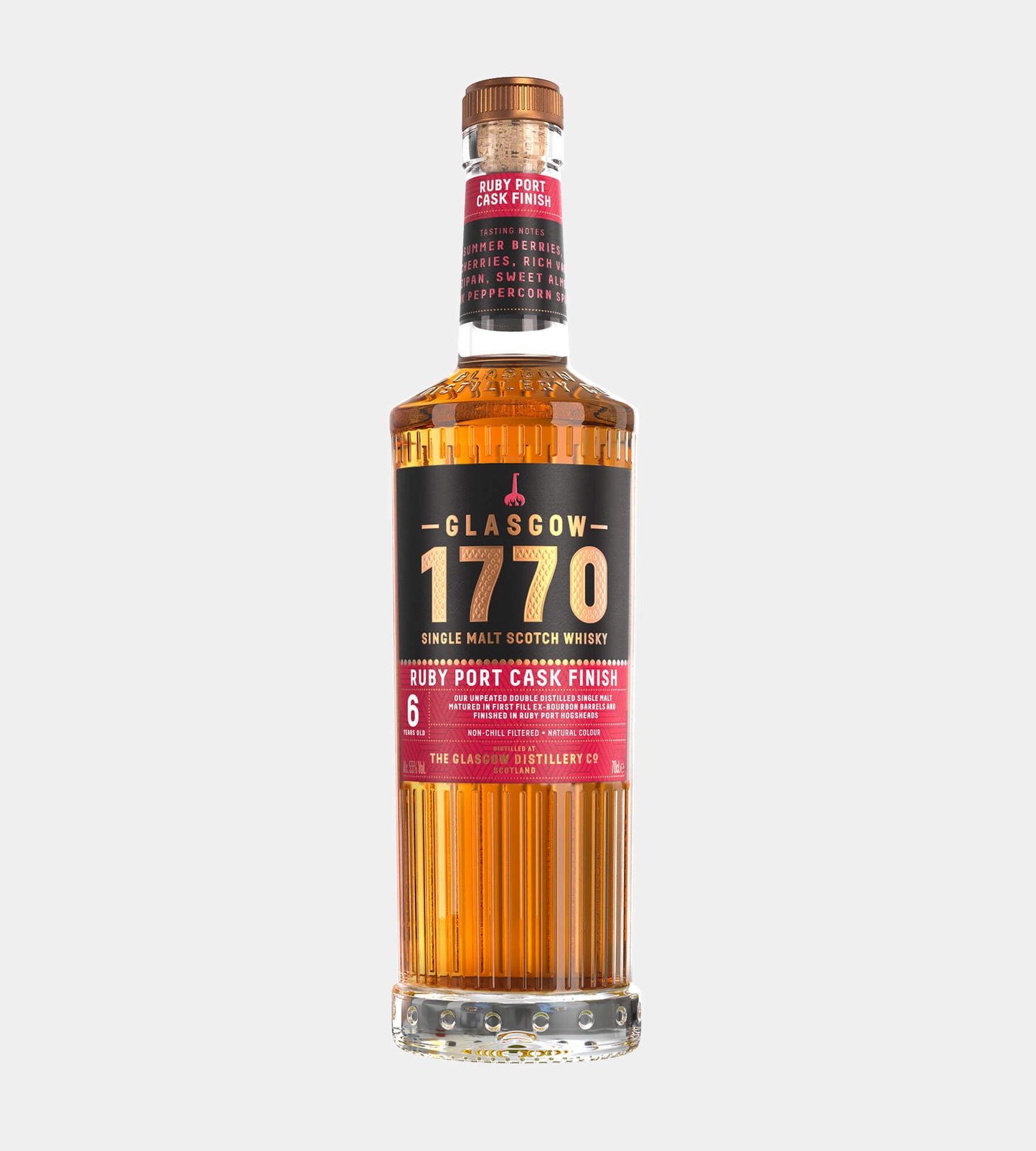 The Glasgow Distillery • 1770 Ruby Port Cask Single Malt Scotch Whisky