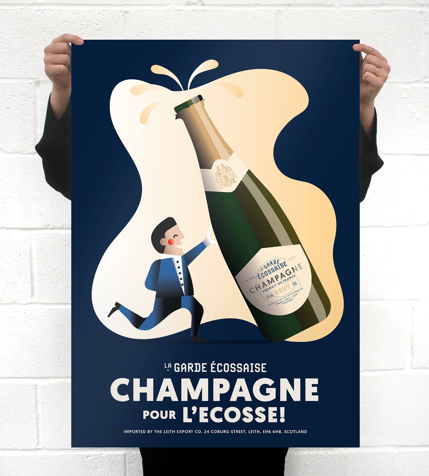 Leith Bond • La Garde Écossaise Poster A1