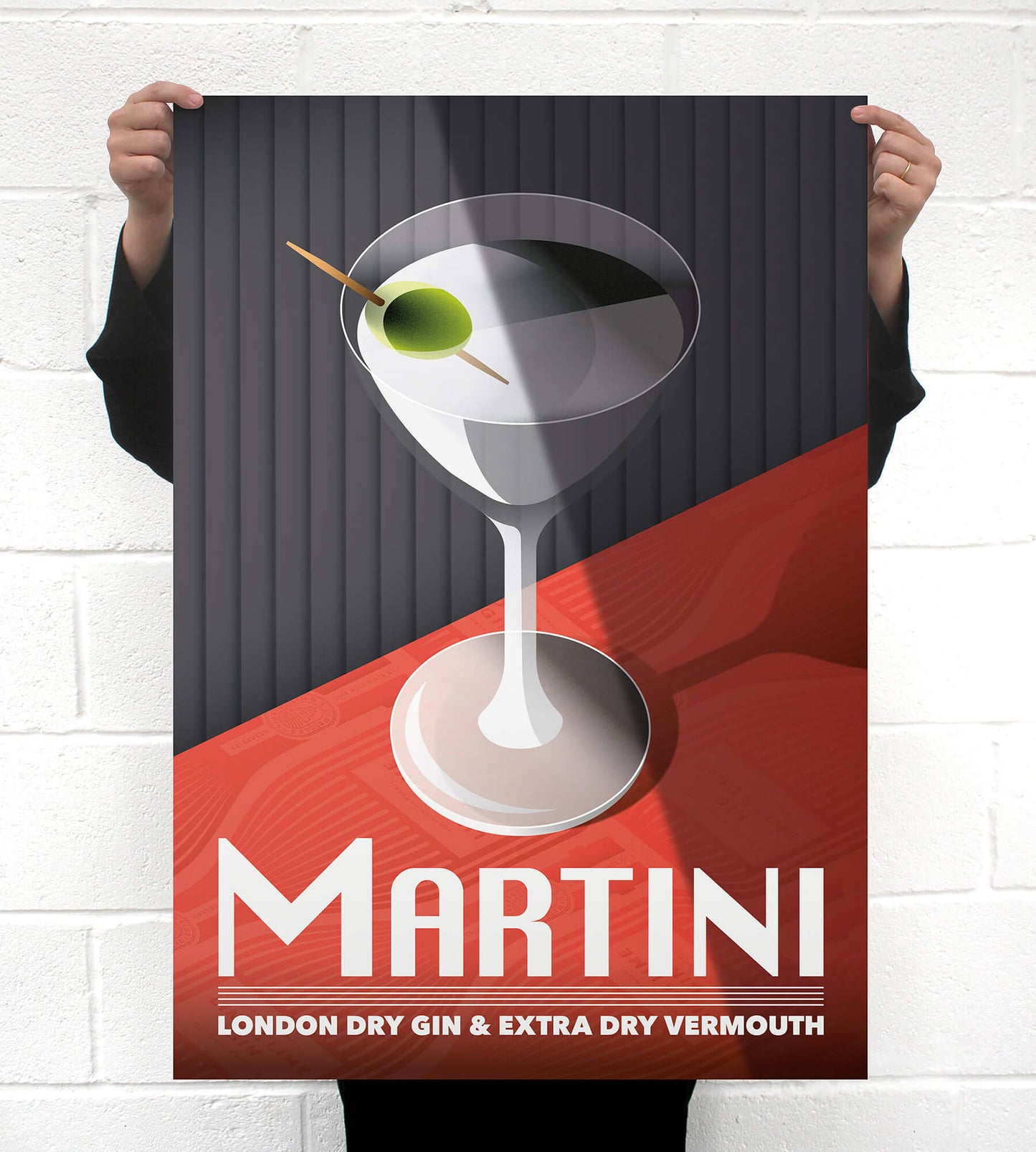 Lind & Lime • Martini Poster A1