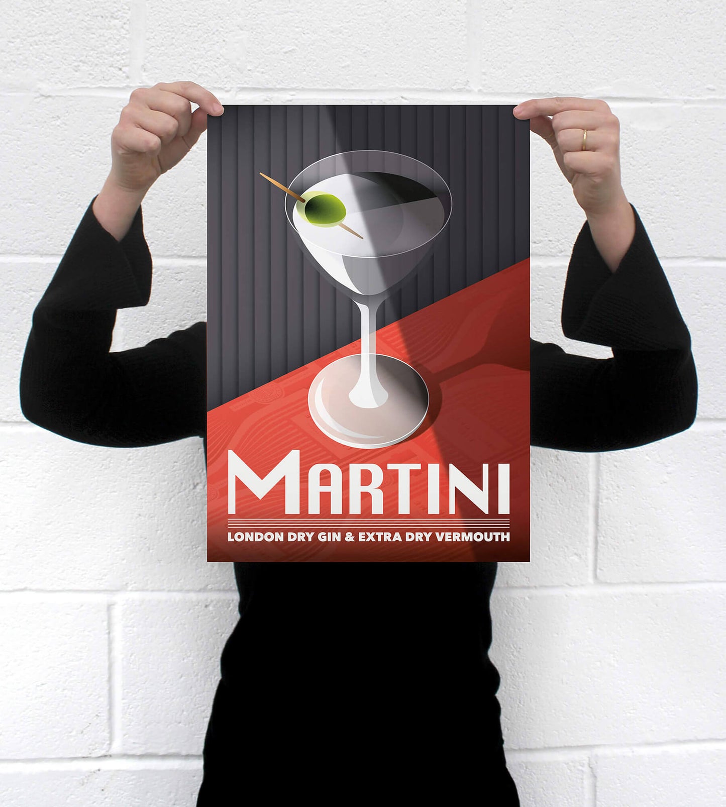 Lind & Lime • Martini Poster A3