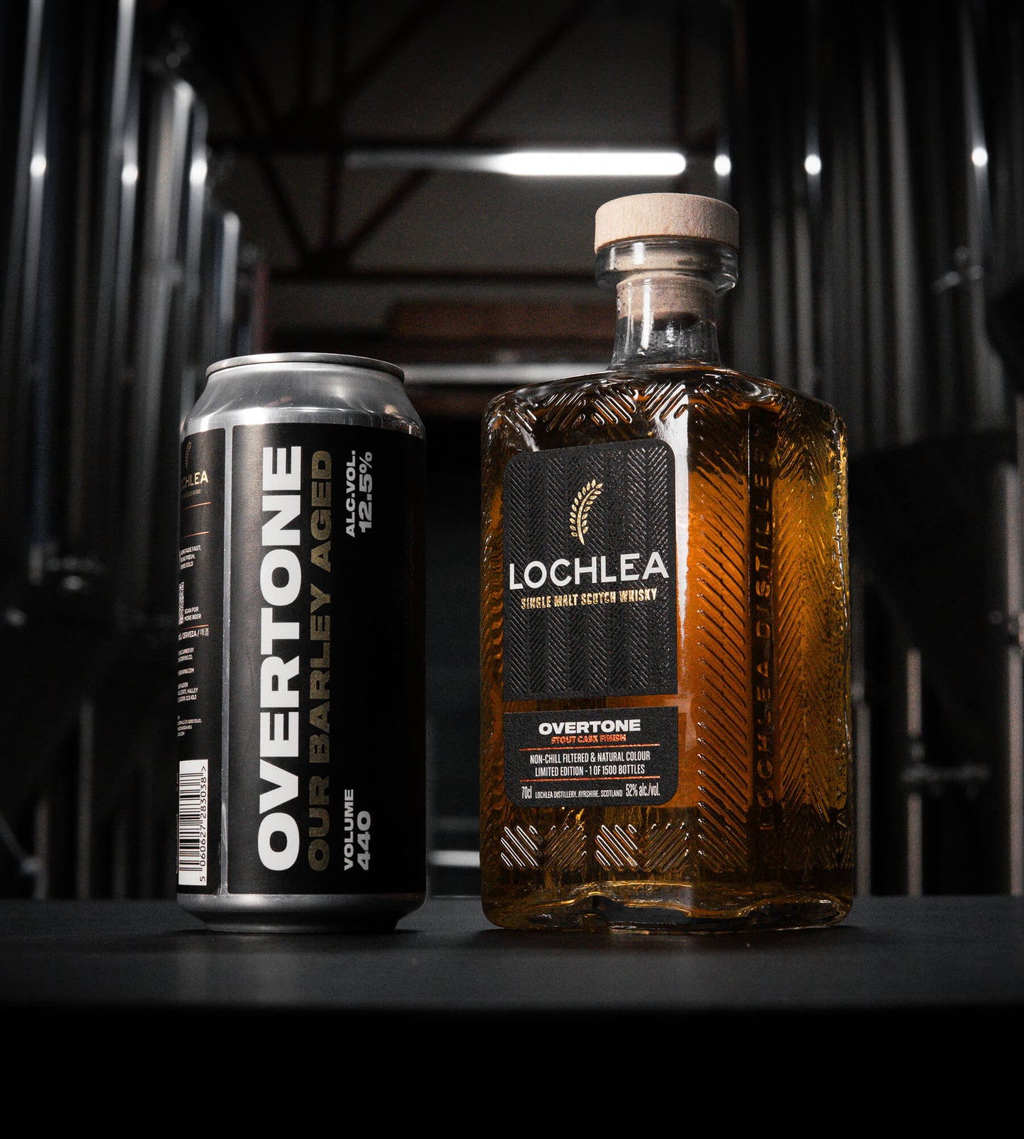 Lochlea Distillery x Overtone Brewery • Over & Stout Single Malt Whisky