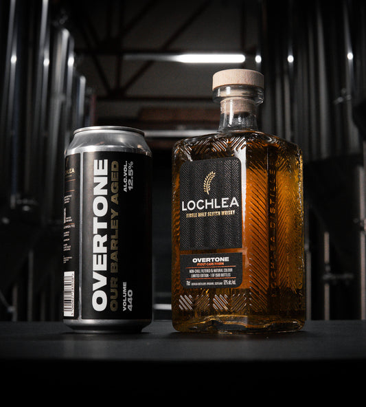Lochlea Distillery x Overtone Brewery • Over & Stout Single Malt Whisky