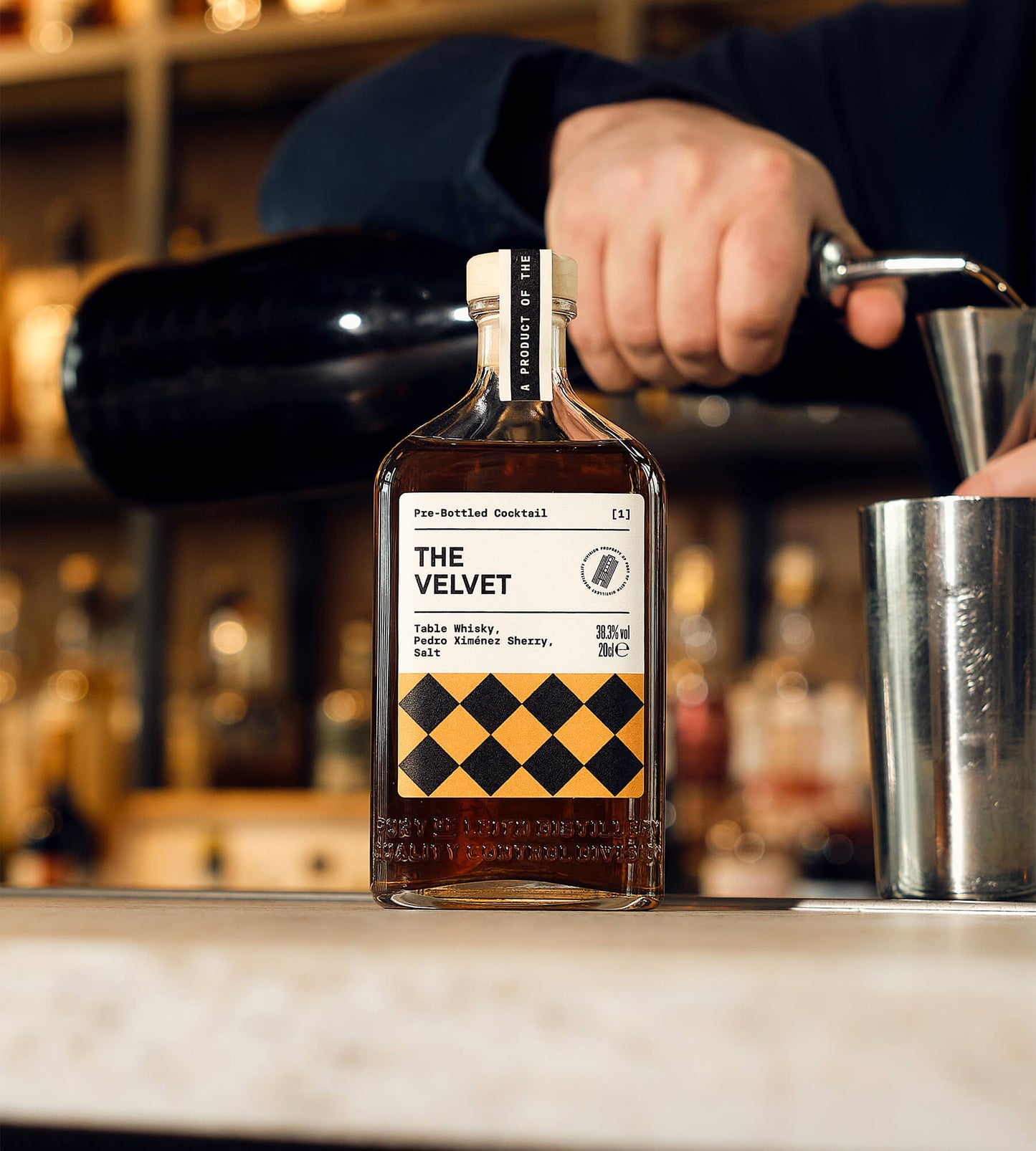 Port Of Leith Distillery Bar • The Velvet Bottled Cocktail