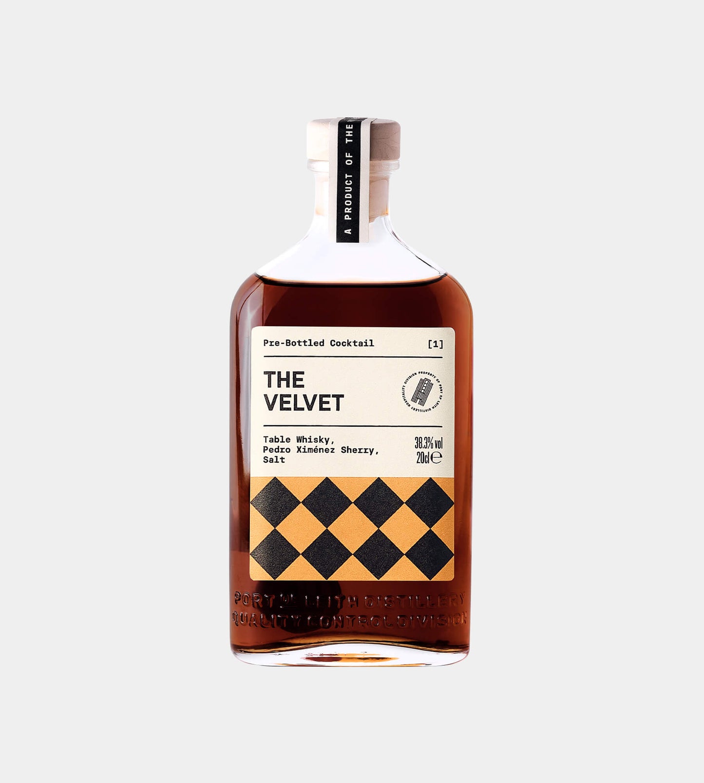 Port Of Leith Distillery Bar • The Velvet Bottled Cocktail