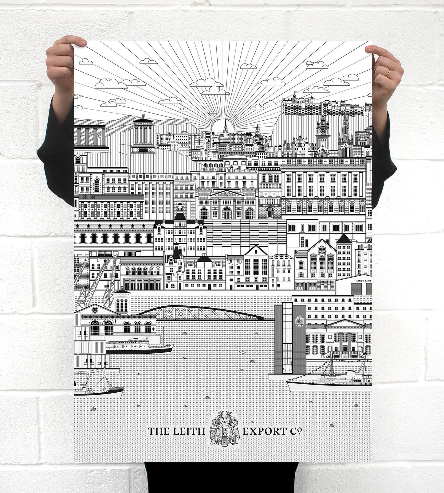 Leith Bond • Edinburgh Poster A1