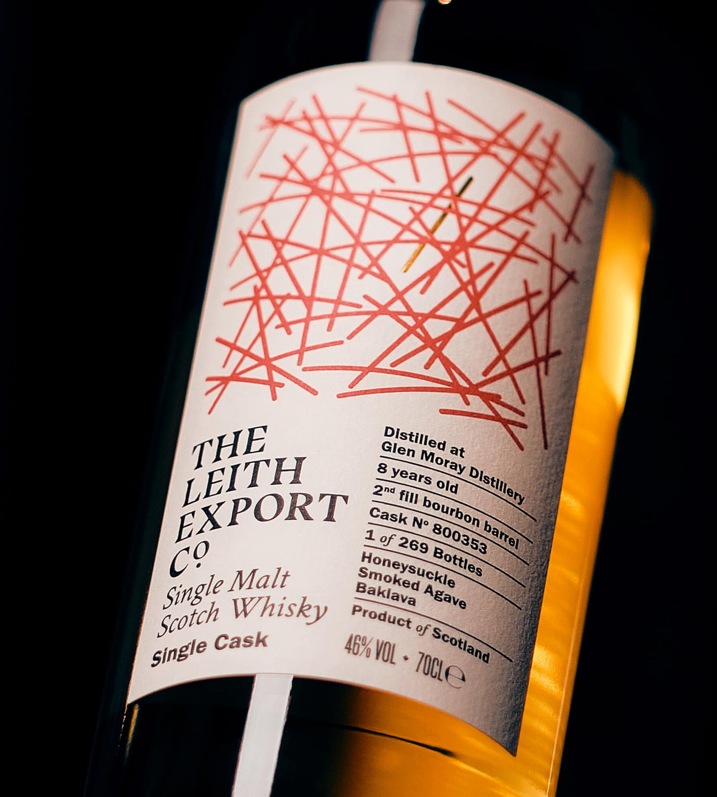 Leith Bond • Glen Moray 8 Year Old Single Cask Single Malt Whisky