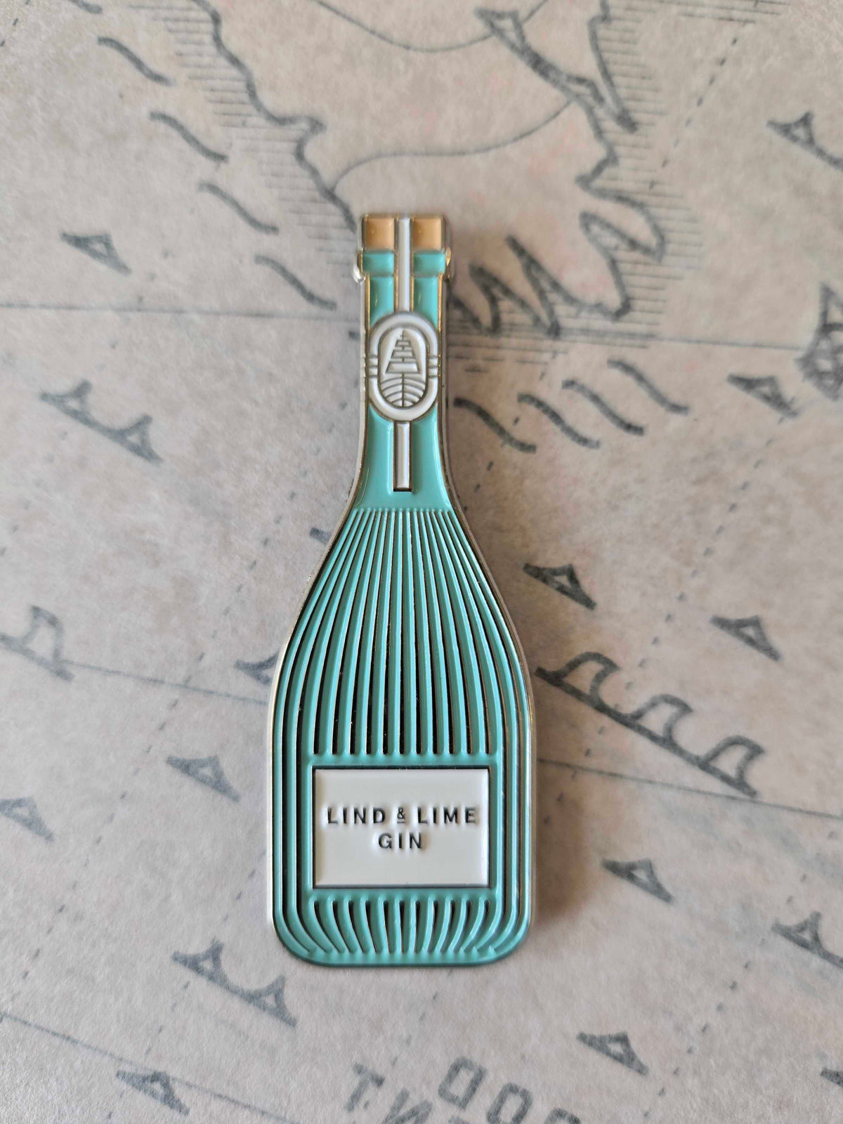 Lind and Lime • Bottle Fridge Magnet
