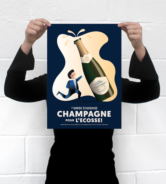 Leith Bond • La Garde Écossaise Poster A3