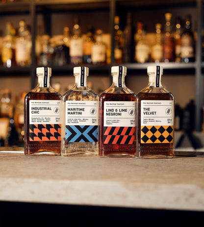 Port Of Leith Distillery Bar • Industrial Chic Bottled Cocktail