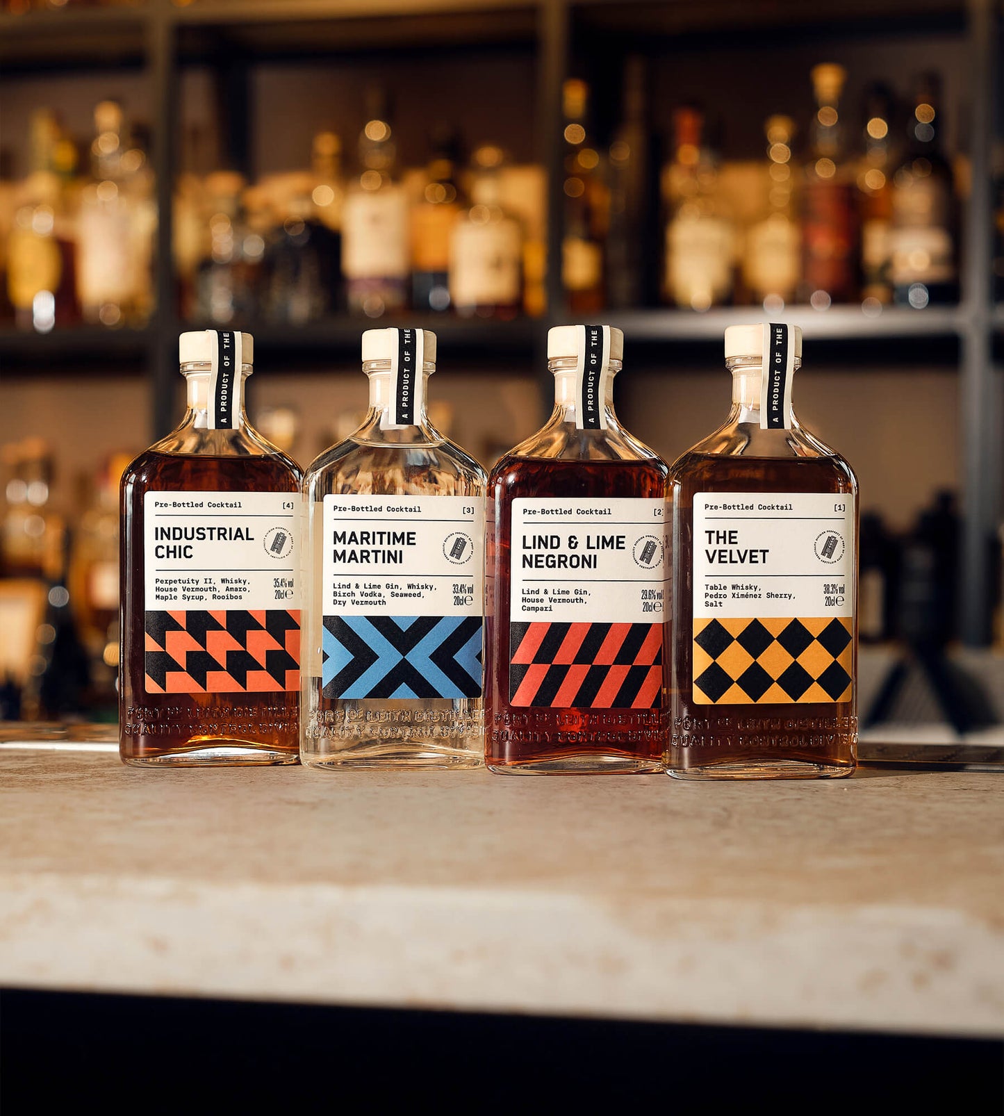 Port Of Leith Distillery Bar • Maritime Martini Bottled Cocktail
