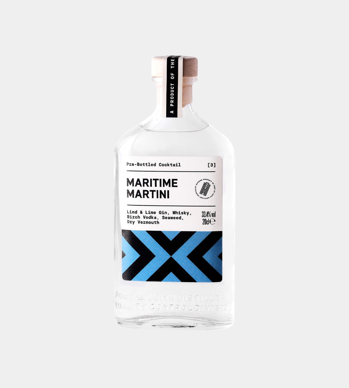 Port Of Leith Distillery Bar • Maritime Martini Bottled Cocktail