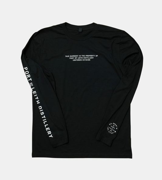 Port Of Leith Distillery • Uniform Division Long Sleeve T-Shirt