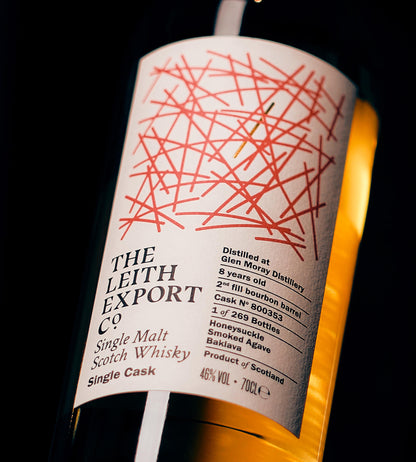 Leith Bond • Glen Moray 8 Year Old Single Cask Single Malt Whisky