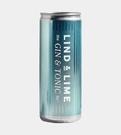 Lind & Lime • Gin & Tonic Can 12 Pack