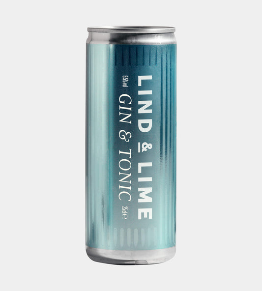 Lind & Lime • Gin & Tonic Can 12 Pack