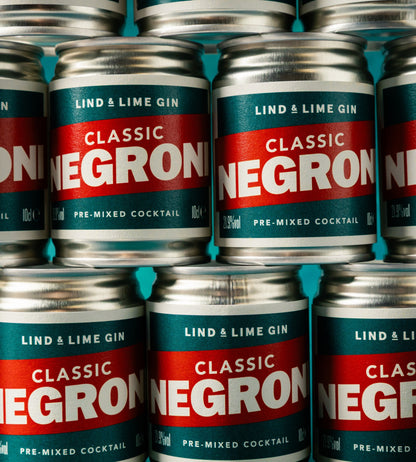 Lind & Lime • Negroni 100ml Cocktail Can • 12 Pack