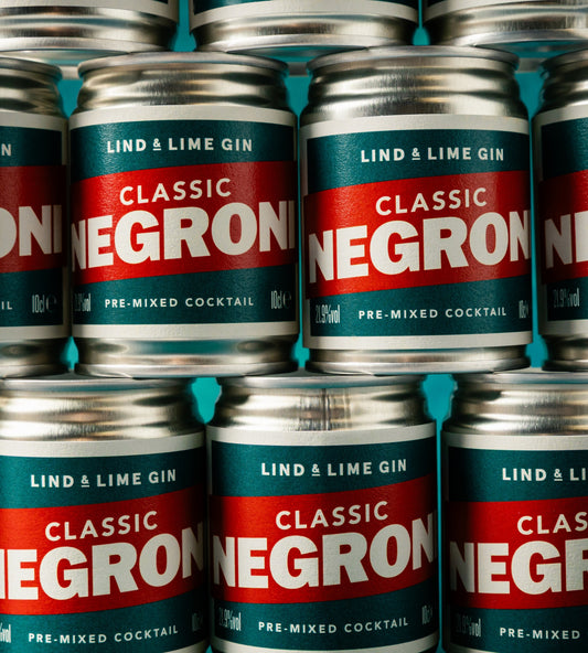 Lind & Lime • Negroni 100ml Cocktail Can • 12 Pack