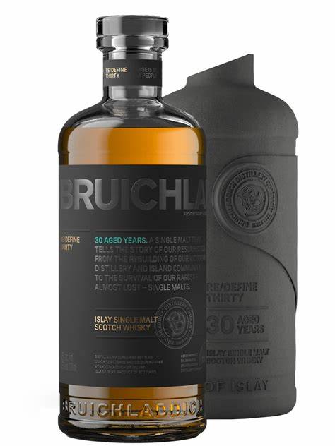 Bruichladdich Distillery • 30 Year Old Single Malt Scotch Whisky
