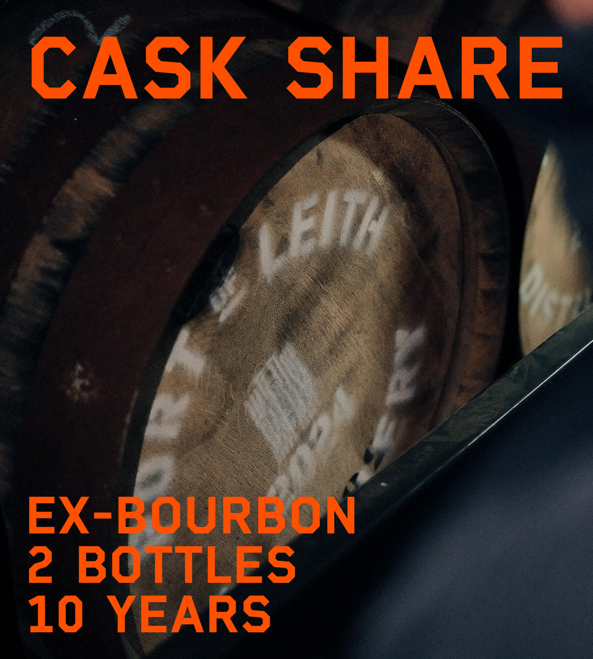 2-Bottle Cask Share Ex-Bourbon 10 Year Maturation