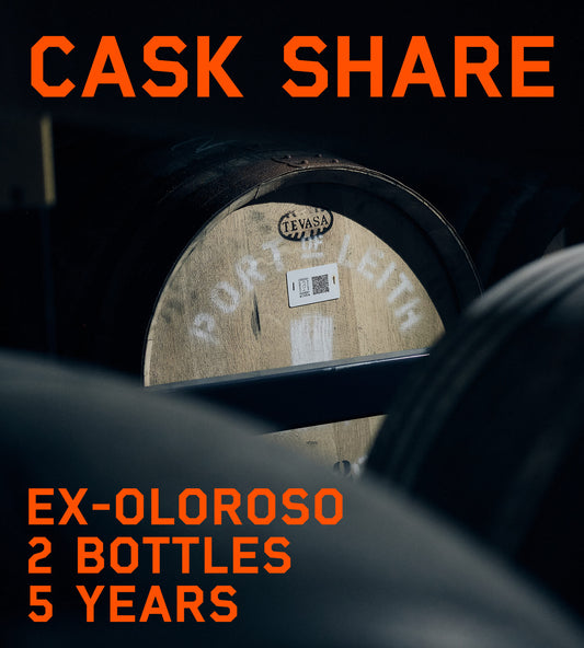 2-Bottle Cask Share Ex-Oloroso Sherry 5 Year Maturation
