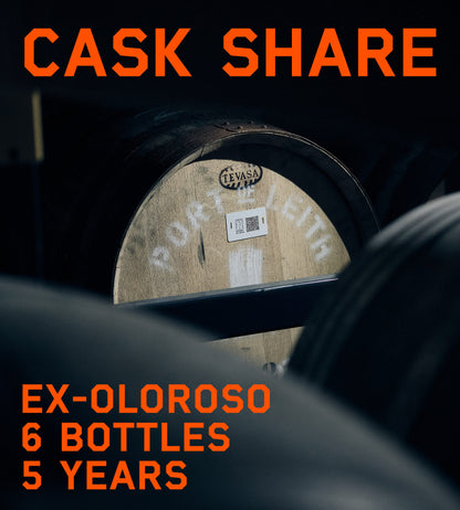 6-Bottle Cask Share Ex-Oloroso Sherry 5 Year Maturation
